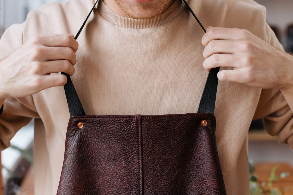 Tabliers en cuir